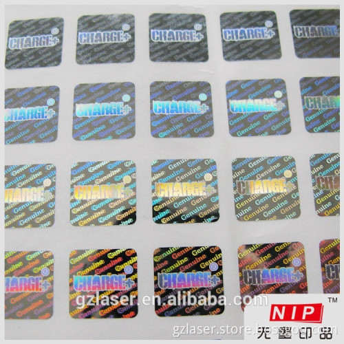 True color 3D Tamper Evident Hologram sticker for Security Package